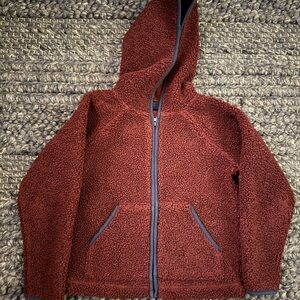 Janie And Jack Boys Unisex Size 3 4 Xsmall Dark Purple Jacket With Hood